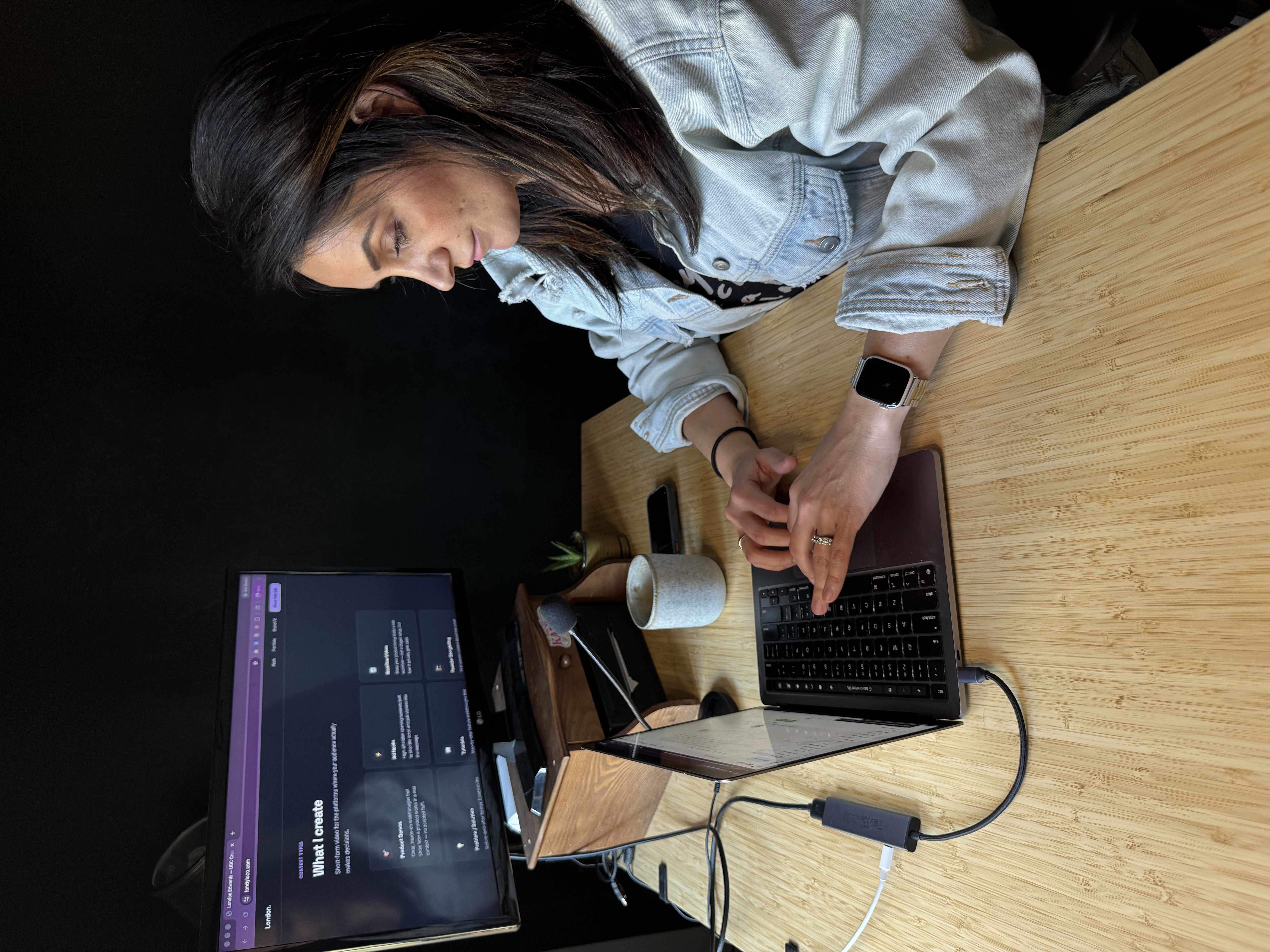 London Edwards — working